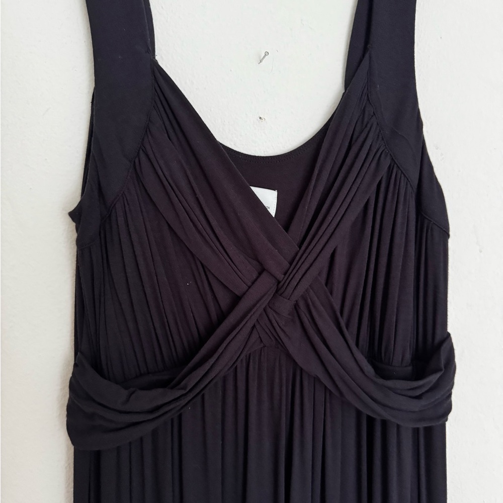 Jaclyn Smith Black Maxi Dress